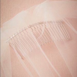 BHLDN Cloudbreak Veil in Ivory